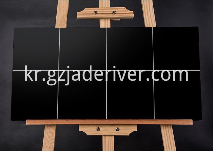 Black Square Mosaic Tile